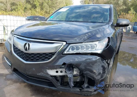 2014 Acura Mdx из США, поврежденный, VIN 5FRYD4H27EB005076